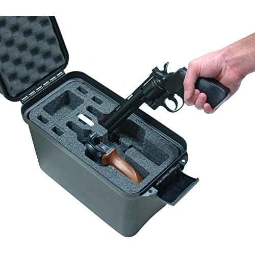 Case Club 2 Revolver/Pistol Pre-Cut Top Loader Case with Silica Gel to Help Prevent Gun Rust