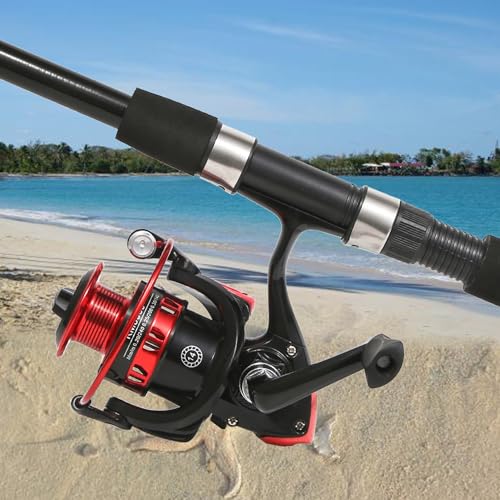 Tripquips Fishing Rod, 6.9ft 2Pcs Telescopic Fishing Rods Set, Carbon Fiber Fishing Pole, 2PCS Spinning Rod and Reel Combo...