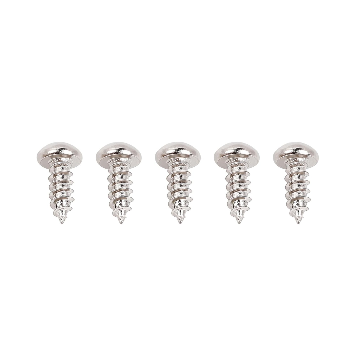 Banworks Stainless Steel American #3 X 1/4 Guitar Truss Rod Cover Screws Bell Shaped Truss Rod Cover Screws For Usa Gibson Les P