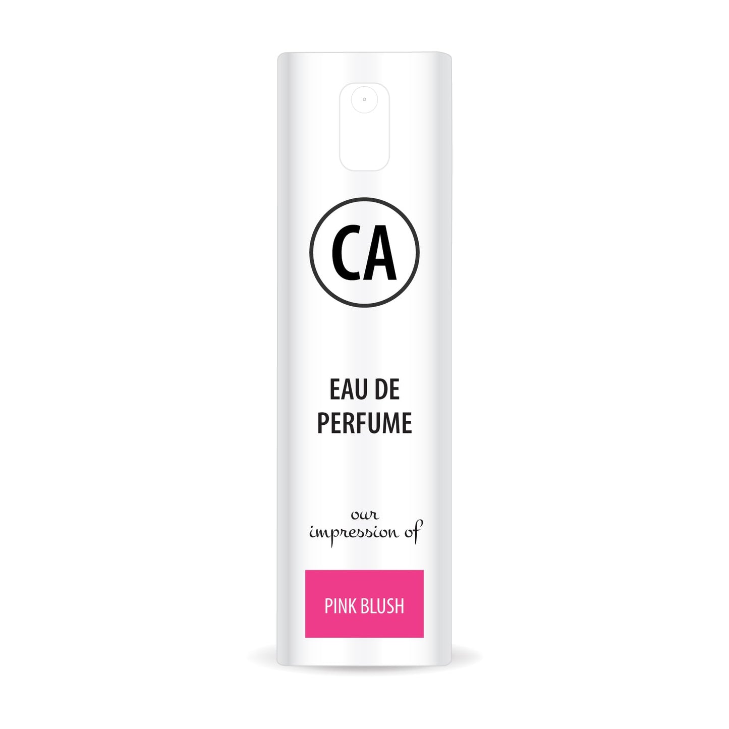CA Perfume Originals Pink Blush for Women Eau De Parfum Floral Fruity Scent Long Lasting Perfumes for Women Travel Size TSA Ready for Day and Night Wear 0.33 Fl Oz 10ml