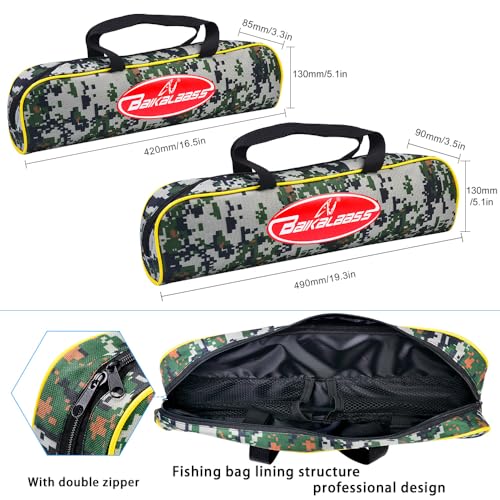 Fishing Rod and Reel Combo - Carbon Fiber Telescopic Fishing Pole with 2000 Spinning Reel Combos - Sea Saltwater Freshwate...