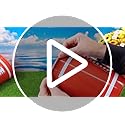 Layhit 24 Packs Football Plastic Ice Buckets for Parties 101 oz/ 3 L Wine Bucket Portable Ice Holder Disposable Wine Coole...