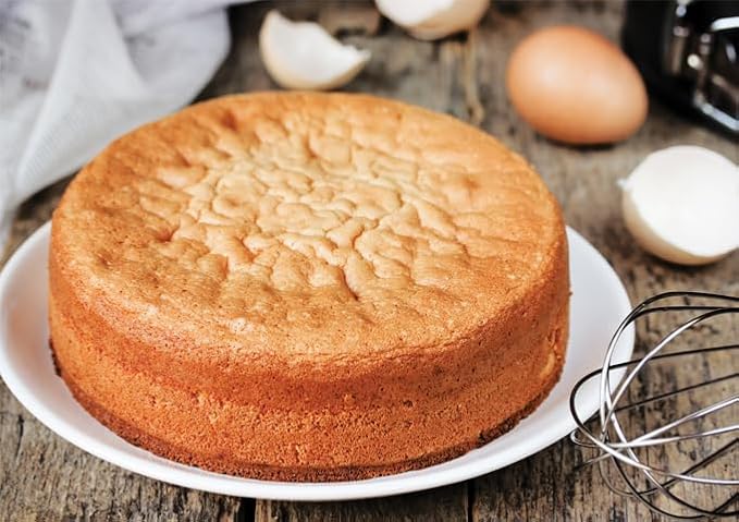 Winco Heavy-Duty Round Aluminum Layer Cake Pan, 12" x 2"