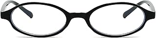 Breaksun Retro Small Oval Glasses for Women Men 90s Small Face Blue Light Eyeglasses Cosplay Y2K Fake Glasses
