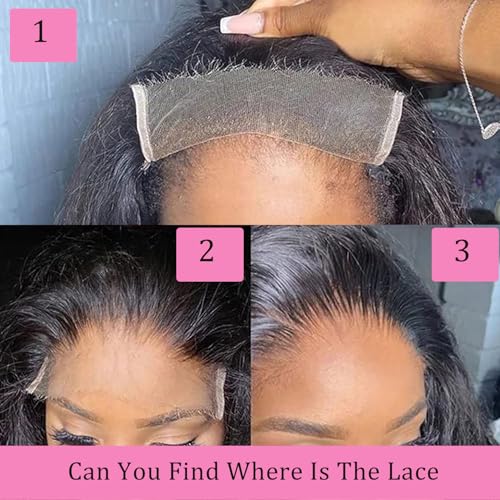 Upgrade Real Skinliked 5X5 HD Closure Human Hair Straight Lace Closure 0.095 mm Ultra Thin Invisible HD Lace Closure Pre Plucked Natural Hairline With Baby Hair 100% Real Human Hair Black 18 Inch
