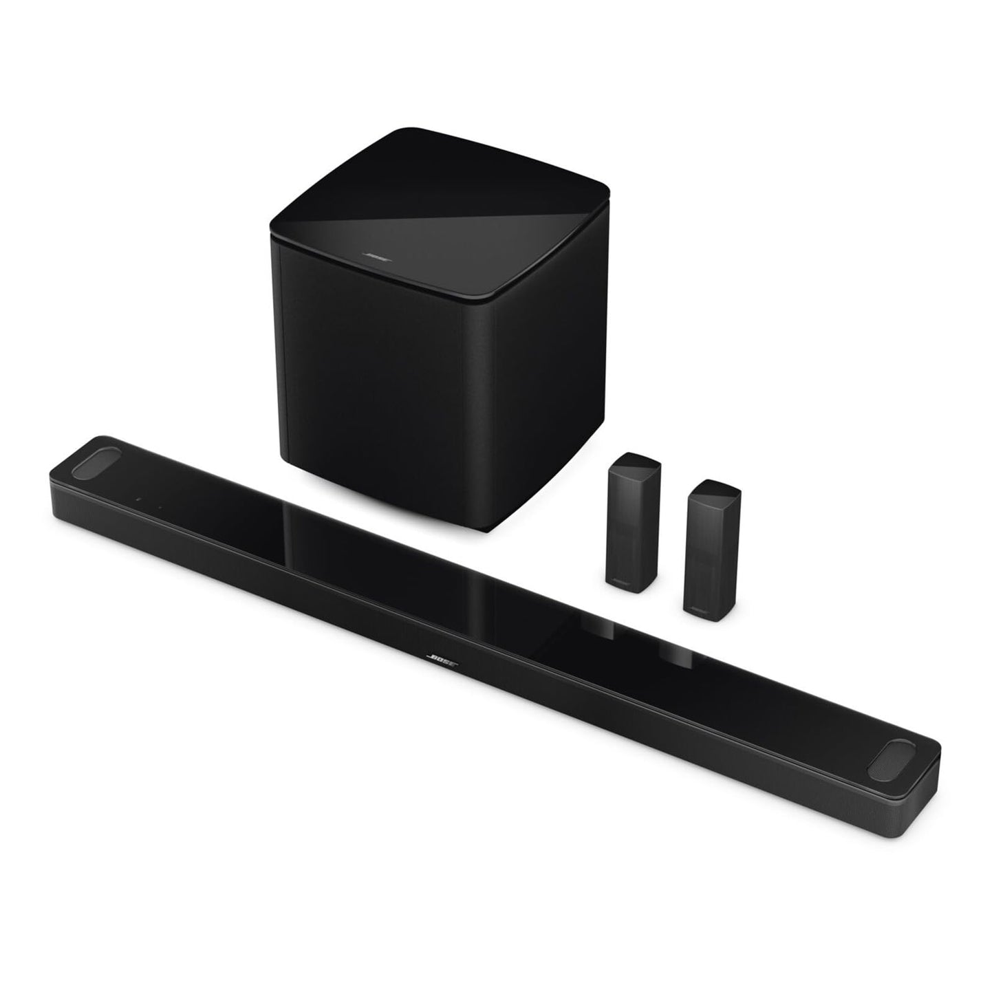 Bose Smart Ultra Dolby Atmos Soundbar, All-in-One Surround Sound System for TV, A.I. Dialogue Mode, Alexa and Google Voice Control, HDMI eARC, Black