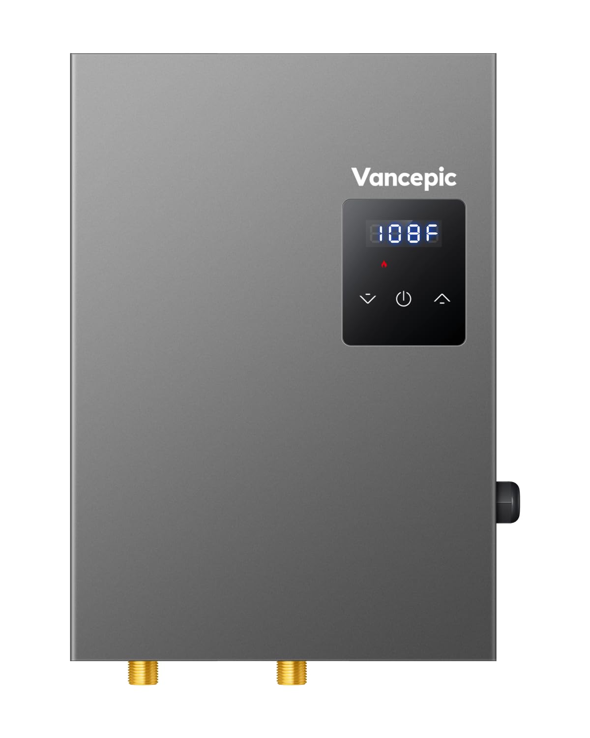 18kW Tankless Water Heater Electric 240V, Instant Endless Hot Water, Energy Saving Self-Modulating, LED Display, Compact Design for Home Use
