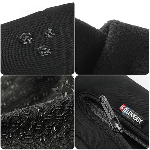 Winter Waterproof Ski Snow Warm Gloves for Men Women Windproof Cold Weather for Cycling Sports Outdoor Daily Work