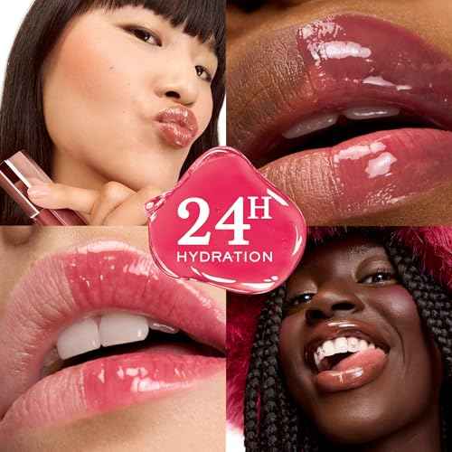 Lanc?me Lip Id?le JuicyTreat Oil-in-Gloss -24HR Hydrating Gloss with Squalane for Instant Shine
