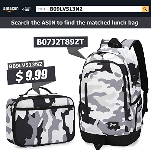 rickyh style School Backpack Travel Bag for Men & Women Lightweight College Back Pack with Laptop Compartmen