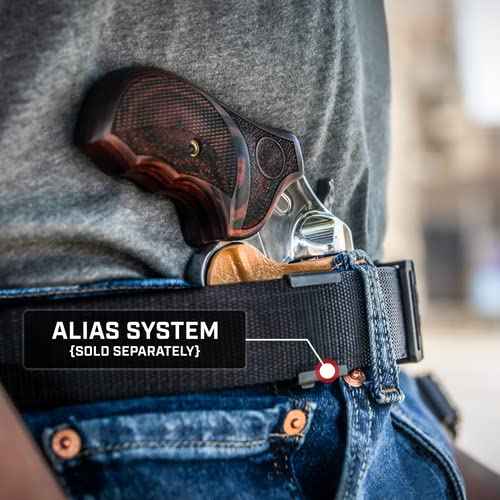 Tulster RATH IWB Kydex Revolver Holster fits: Colt King Cobra Carry 2" .357 Magnum | Ambidextrous Inside The Waistband Appendix Concealed Carry