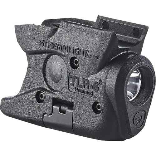 Streamlight 69283 TLR-6 100-Lumen Tactical Weapon Light Designed Exclusively and Solely for M&P Shield and M&P Shield Plus, 9mm/.40 Only, Black
