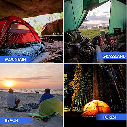LONDTREN Large 0 Degree Sleeping Bags for Adults Cold Weather Sleeping Bag Camping Winter Below Zero 20 15 Flannel Big and...