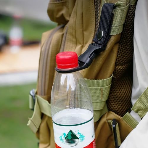 Hanging Bottle Buckle Clip Carabiner, Portable Mineral Water Bottle Clip