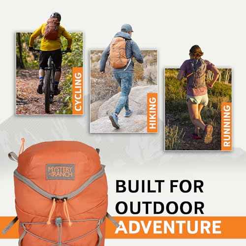 Mystery Ranch Gallagator 15 Backpack ? Weather Resistant Travel Bag with Sternum Strap ? Paprika, 15L, S/M