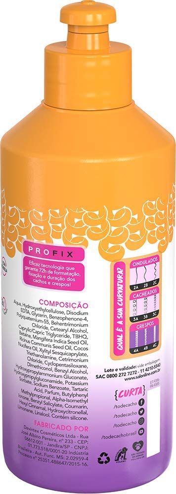 Linha Tratamento (#ToDeCacho) Salon Line - Creme De Pentear Que Tal Crespissimo Poderoso 300 Ml - (Treatment (#Curls) Collection