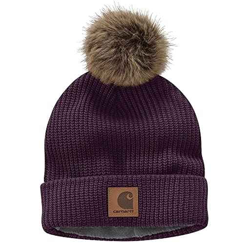 Carhartt Men's Knit Fleece Lined Pom Hat
