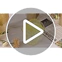 I00000 100pcs Gold Plastic Cups - 9 OZ Hard Gold Glitter Disposable Cups for Cocktail And Drinking - Premium Disposable Pl...