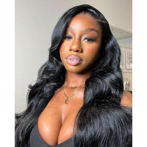 Body Wave Bundles with Closure Human Hair (18 20 22+16Inch) Brazilian 3 4x4 HD Lace Free Part 10A Grade 100% Unprocessed Virgin Natural Color