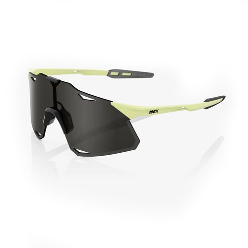 100% Hypercraft Sunglasses - Soft Tact Glow; Smoke