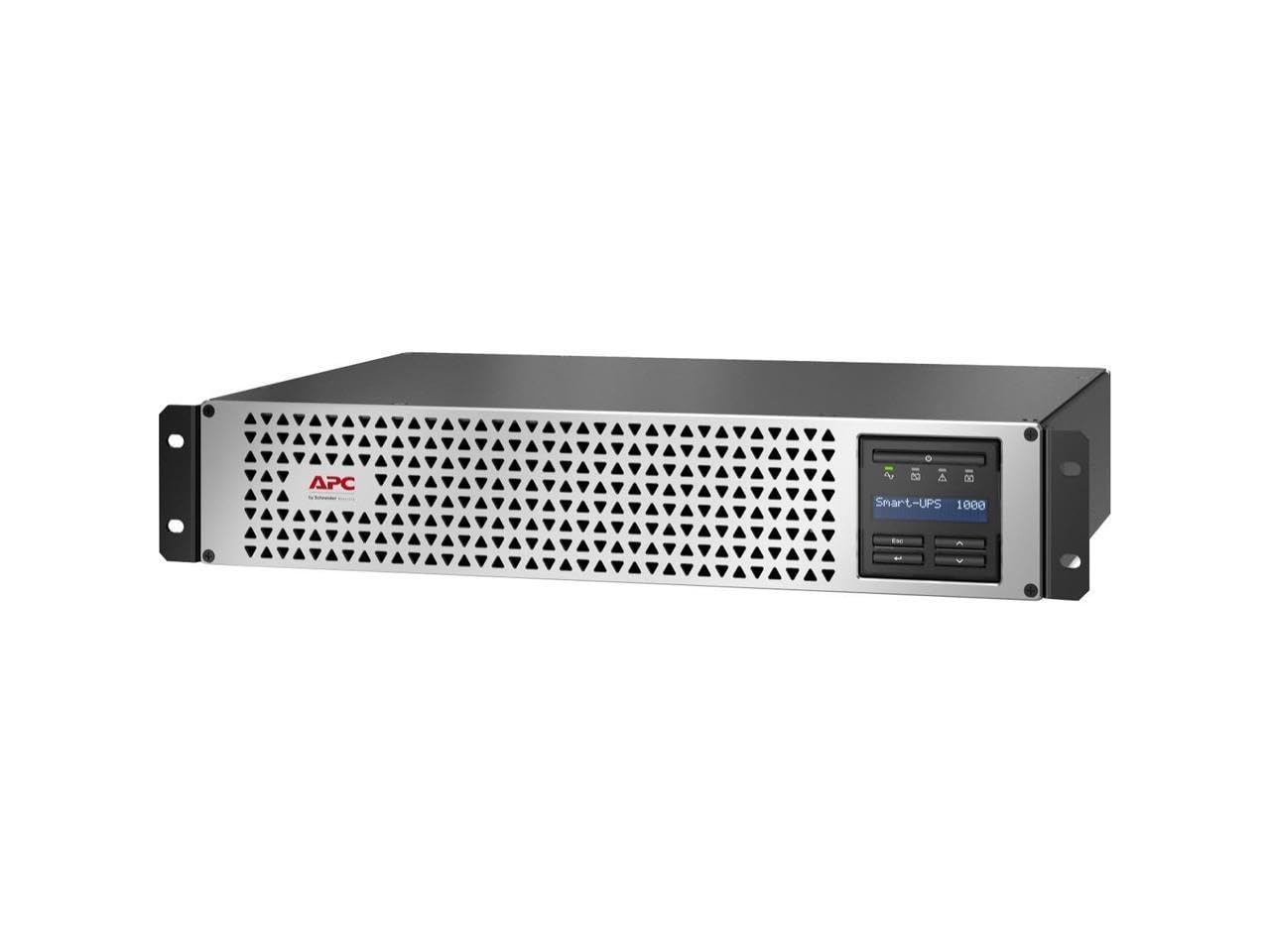 Apc Smart-Ups 2200Va Lithium Ion Ups, Smtl2200Rmucnc, Short Depth, Pure Sine Wave Rack Mount Ups With Network Card