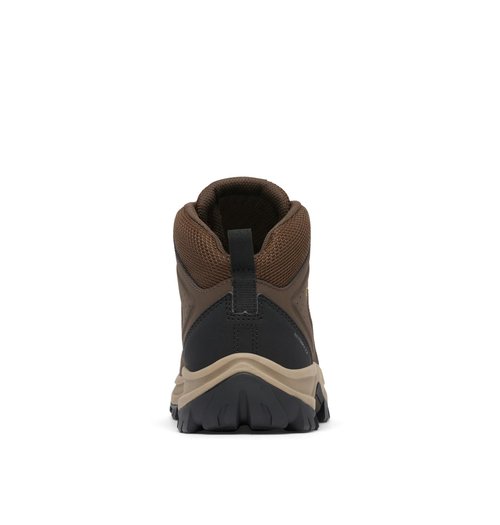 Columbia Mens Transverse Waterproof Hiking Boot, Cordovan/Golden Yellow, 11
