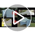 COBIZI 10x10 Pop Up Canopy Tent with Awning & Sidewalls, Heavy Duty Commercial 10X10 Canopy Tents Instant Waterproof, UPF ...