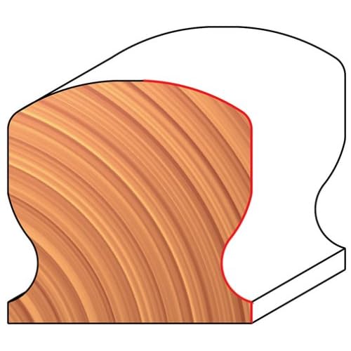 Freud 99-442: 1-3/16" (dia.) Handrail Bit with 1/2" shank, 1" large radius