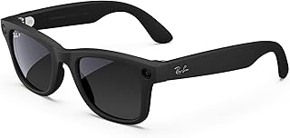 Ray-Ban Meta (Gen 1), Wayfarer, Matte Black | Smart AI Glasses for Men, Women — 12 MP Camera, Open-Ear Speakers, Video Rec...