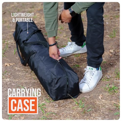 Instant Pop Up Camping Tent for 4-6 People | High-End All-Season Tent with Mesh Windows, Waterproof Rainfly & Tool-Free Se...