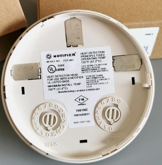 NOTIFIER FST-851 Heat Detector FST 851 New