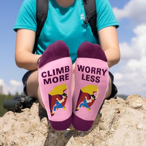 Rock Climbing Gifts - Innovative Rock Climbing Socks, Ideal Gift for Climbers, Unique Gifts for Men, Enhancing Climb Exper...