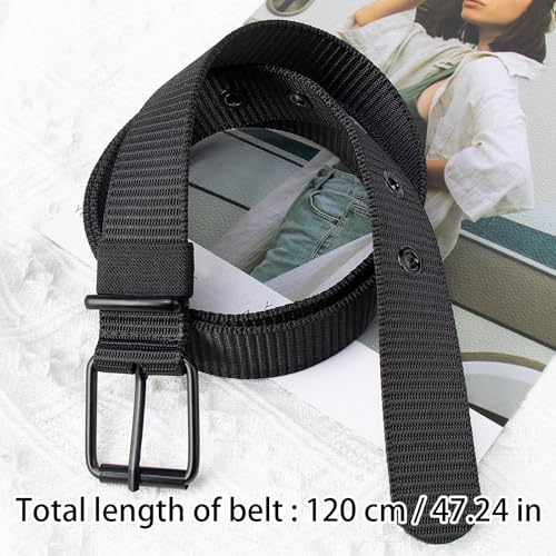 Tactical Nylon Belt for Men, Men Casual Belt for Hiking Military Rigger Work - Quick Release Outdoor Use