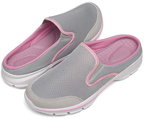 INMINPIN Unisex Slippers Casual Clog House Shoes Comfort Slip-On Walking Mules with Indoor Outdoor Anti-Skid Sole for Men ...
