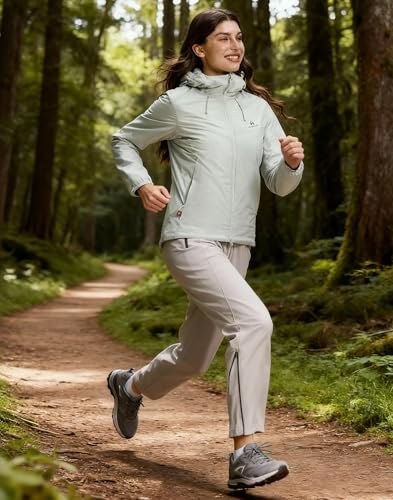Pioneer Camp Women's PrimaLoft Gold Insulated Jacket Water Repellent Puffer Jacket Lightweight Warm Winter Outdoor Hiking