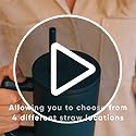 Simple Modern 40 oz Trek Tumbler with Handle and Straw Lid | Cup Holder Friendly Insulated Stainless Steel Travel Mug | Sl...