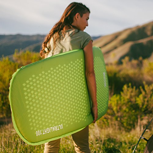 Fox Outfitters Ultralight Series Self Inflating Camp Pad - Perfect Foam Sleeping Pads for Camping, Backpacking, Hiking, Ha...