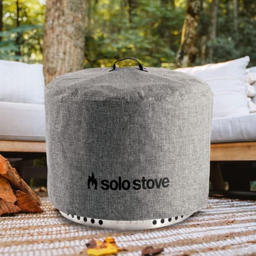 Solo Stove Yukon Shelter - Weather-Resistant Round Cover for Solo Stove Yukon Fire Pit and Accessories - PVC-Coated Polyes...