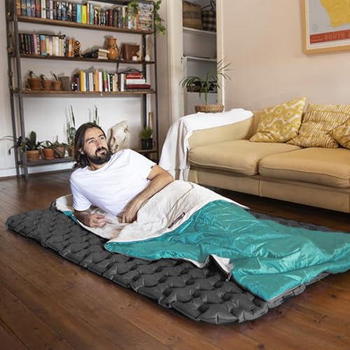 Blackpongo Ultralight Sleeping Bag - Envelope Lightweight Portable, Waterproof, Comfort with Compression Sack - Great for ...