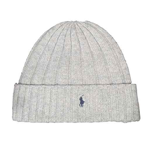 Polo Ralph Lauren Men`s Signature Merino Cuffed Beanie