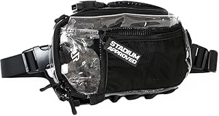 Clear Modular Fanny Pack – Stadium Approved 5x9 Belt Bag with Locking Zipper Clips – Anti-Theft See Through Crossbody for ...