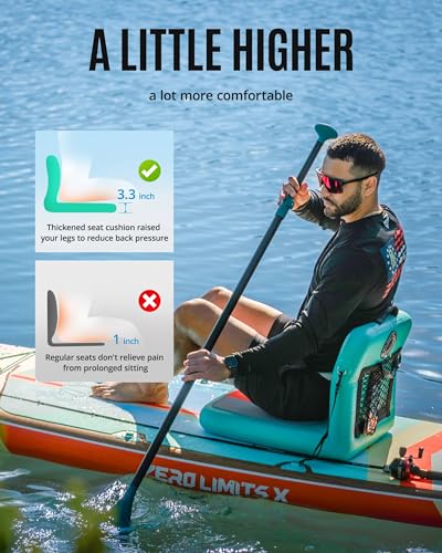 ZLX 10'6" Paddle Board & 2 x Paddle Board Seat