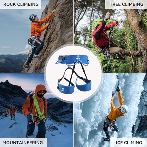 KAILAS B3 Rock Climbing Harness Men Adjustable Roofing Harness Indoor Climbing Rappelling Harness Women Protect Durable