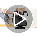 GTRACING Ergonomic Office Chair with Flip-up Armrests Executive Computer Chair for Home Office, Breathable Mesh & Comfy Lu...