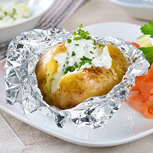 ForPro Professional Collection Embossed Foil Sheets 900S, Aluminum Foil, PopUp Dispenser for Hair Color Application and Highlighting, Food Safe, 9¡± W x 10.75¡± L, 500 Count