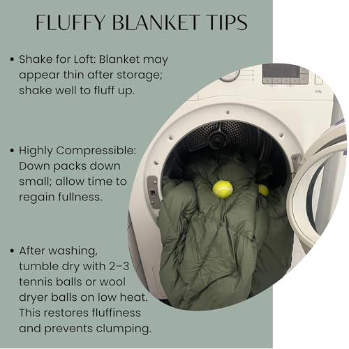 Noora North Down Camping Blanket with Footbox – Lightweight, Packable, Water Resistant Backpacking Quilt & Warm Puffy Comp...