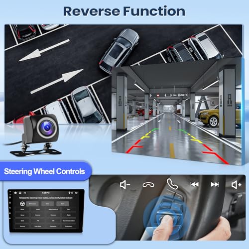 Leadfan Car Stereo Radio for Toyota Prius 2010-2015 Upgrade 9 Inch Touchscreen Android Head Unit Apple Carplay Android Aut...