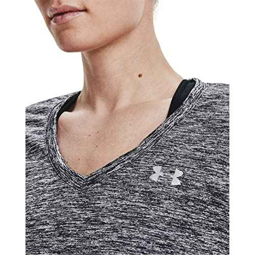 Under Armour Womens Tech Short-Sleeve V-Neck - Twist