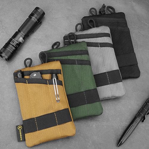 Tactical MOLLE Coin Pouch & Multi-Func Card Crossbody Bag, Durable EDC Organizer