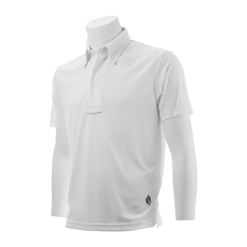 Equinavia Haakon Mens Equestrian Short Sleeved Breathable Show Shirt - White - XL